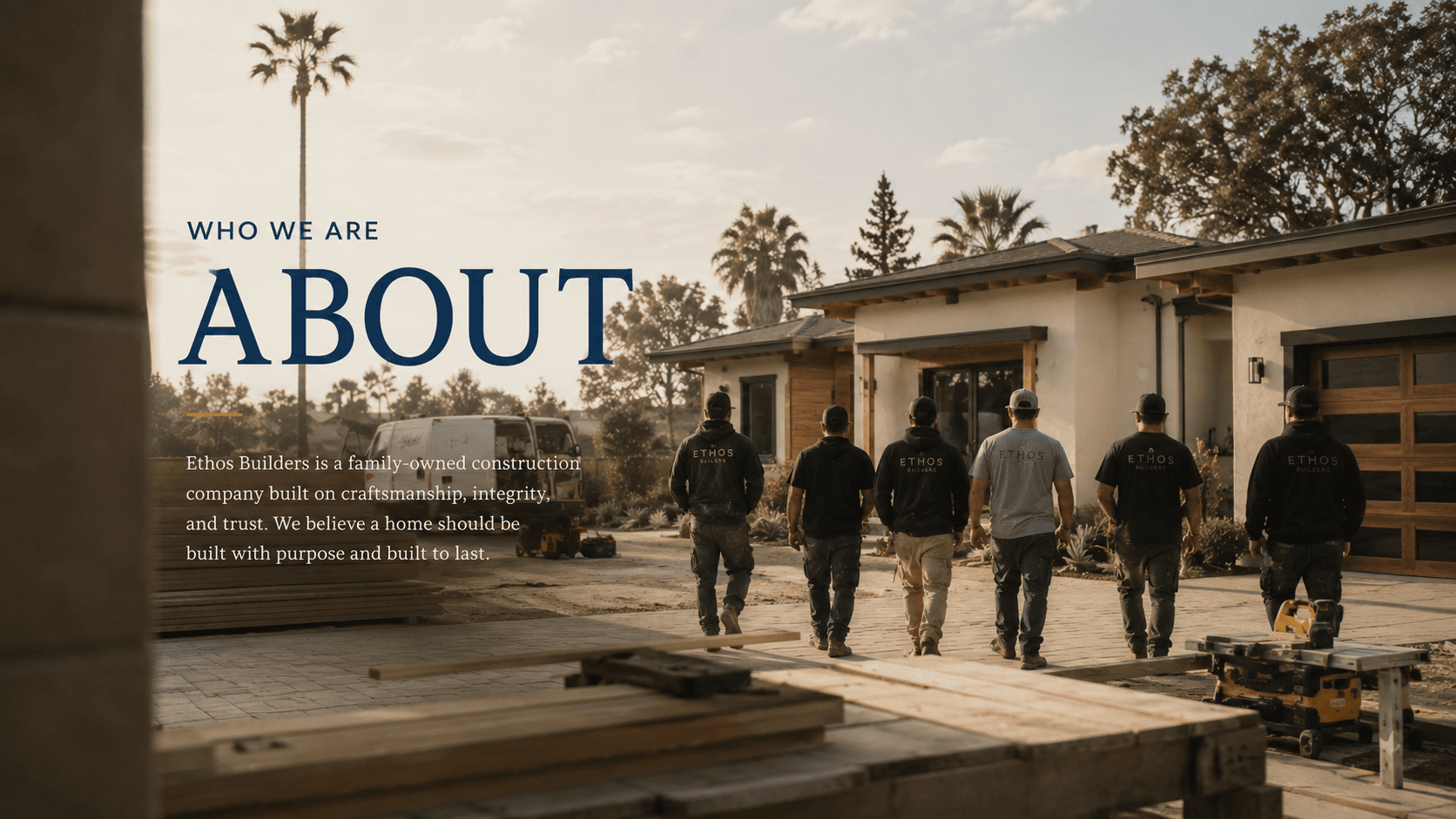Ethos Building Group mission statement